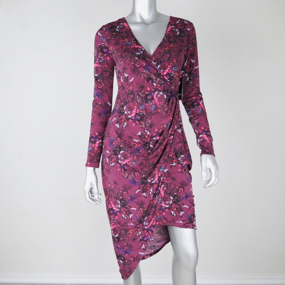 guess ∙ kellie floral wrap dress - Picture 9 of 11